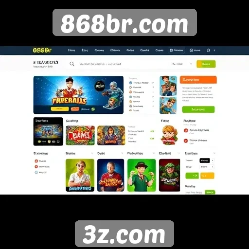 Análise da interface do 868br.com para novos usuários